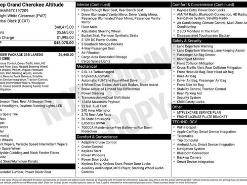 New 2026 Jeep Grand Cherokee Altitude image 6