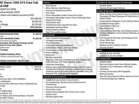 Certified 2026 GMC Sierra 1500 AT4 w/ AT4 Premium Package AWD/4WD image 46