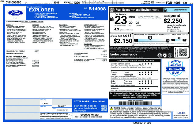 Used 2026 Ford Explorer ST-Line AWD/4WD image 5