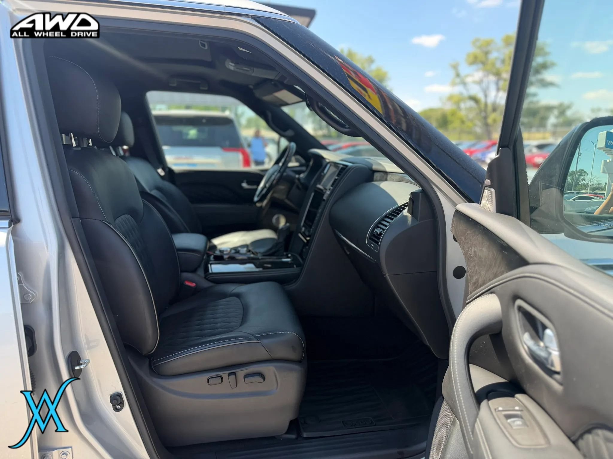 Used 2021 INFINITI QX80 Luxe AWD/4WD image 22