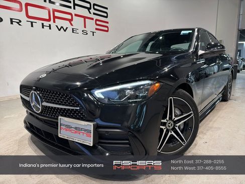 Used 2023 Mercedes-Benz C 300 4MATIC Sedan w/ AMG Line w/ Night Package image 1