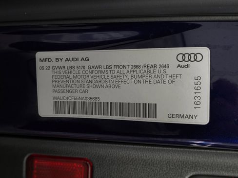 Used 2022 Audi S5 Premium Plus w/ Premium Plus Package image 33