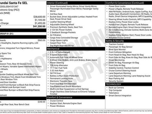 Certified 2025 Hyundai Santa Fe SEL AWD/4WD image 24