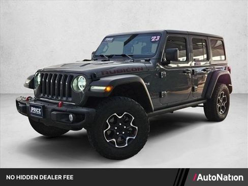 Used 2023 Jeep Wrangler Unlimited Rubicon w/ LED Lighting Group AWD/4WD image 1