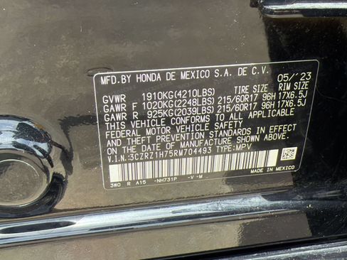 Used 2024 Honda HR-V EX-L image 23