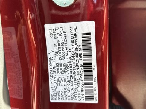 Certified 2024 Honda CR-V Sport image 2