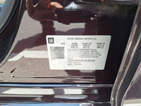 Used 2020 Cadillac CT5 Luxury w/ Cold Weather Package AWD/4WD image 15