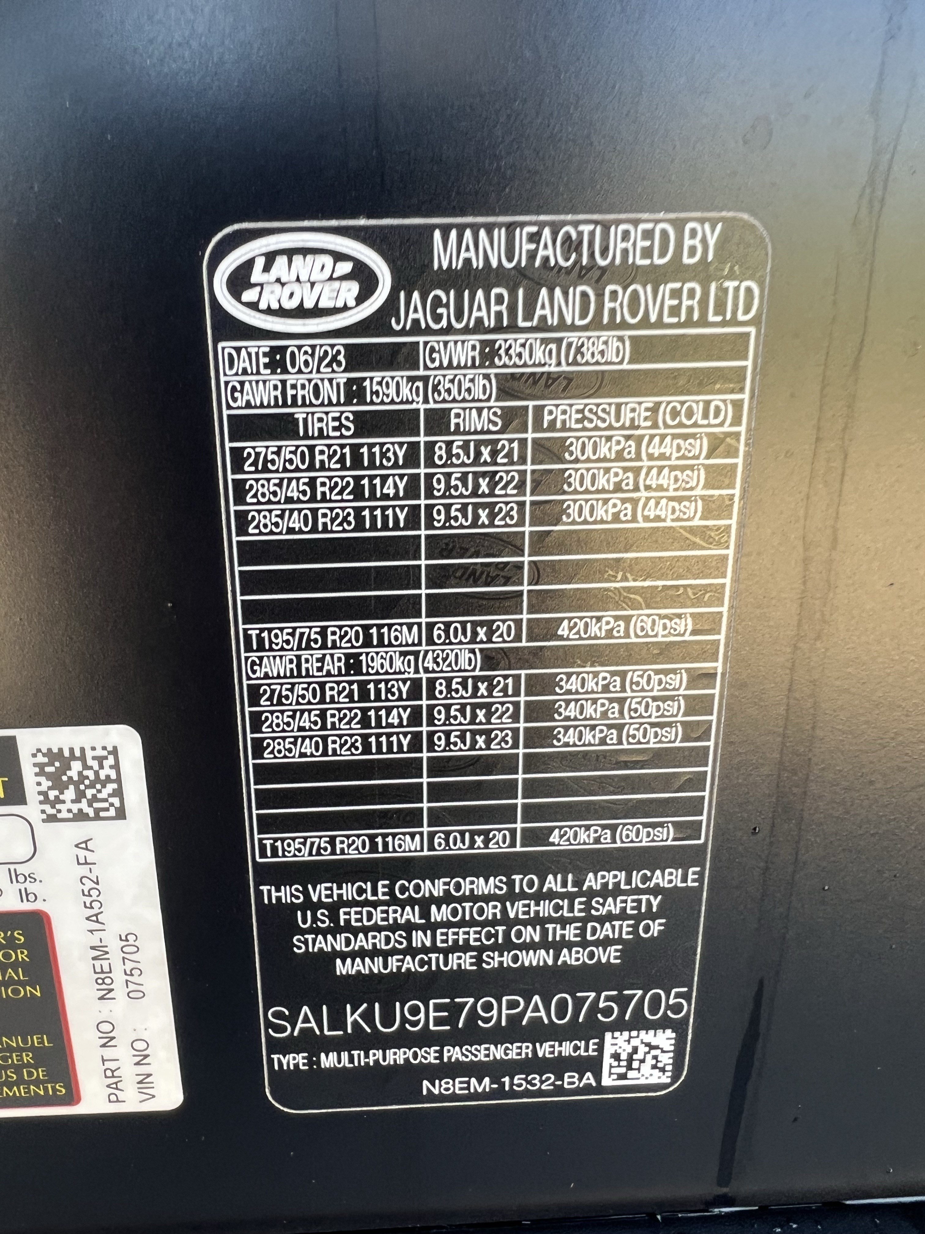 Used 2023 Land Rover Range Rover SV AWD/4WD image 37