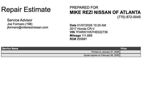 Used 2017 Honda CR-V EX image 4