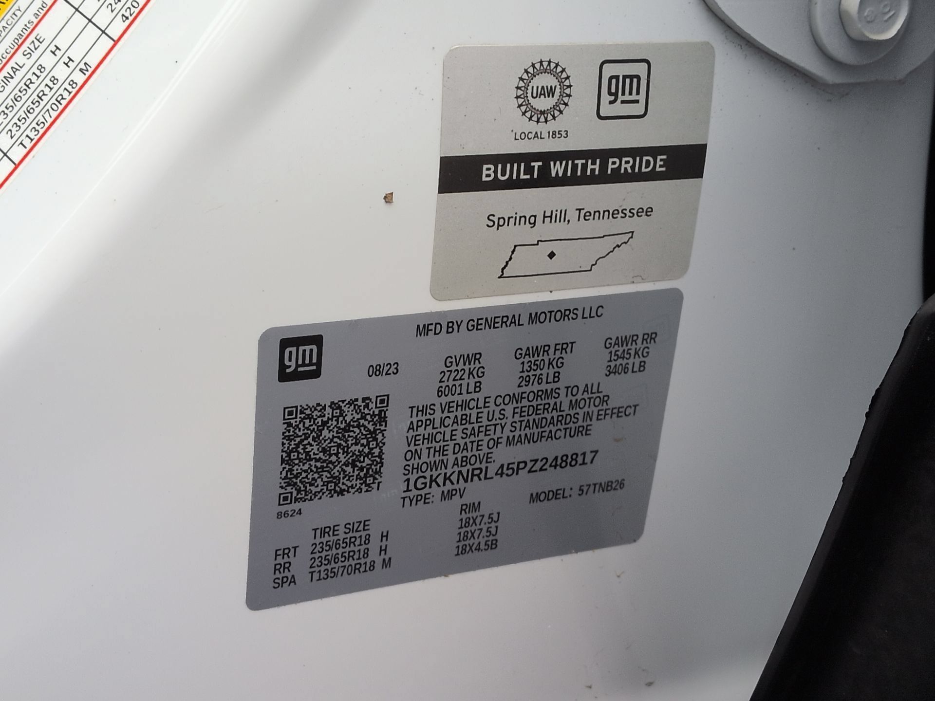 Certified 2023 GMC Acadia SLE w/ Driver Convenience Package AWD/4WD image 34