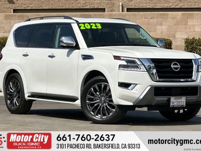 Used 2023 Nissan Armada Platinum w/ Captain's Chairs Package