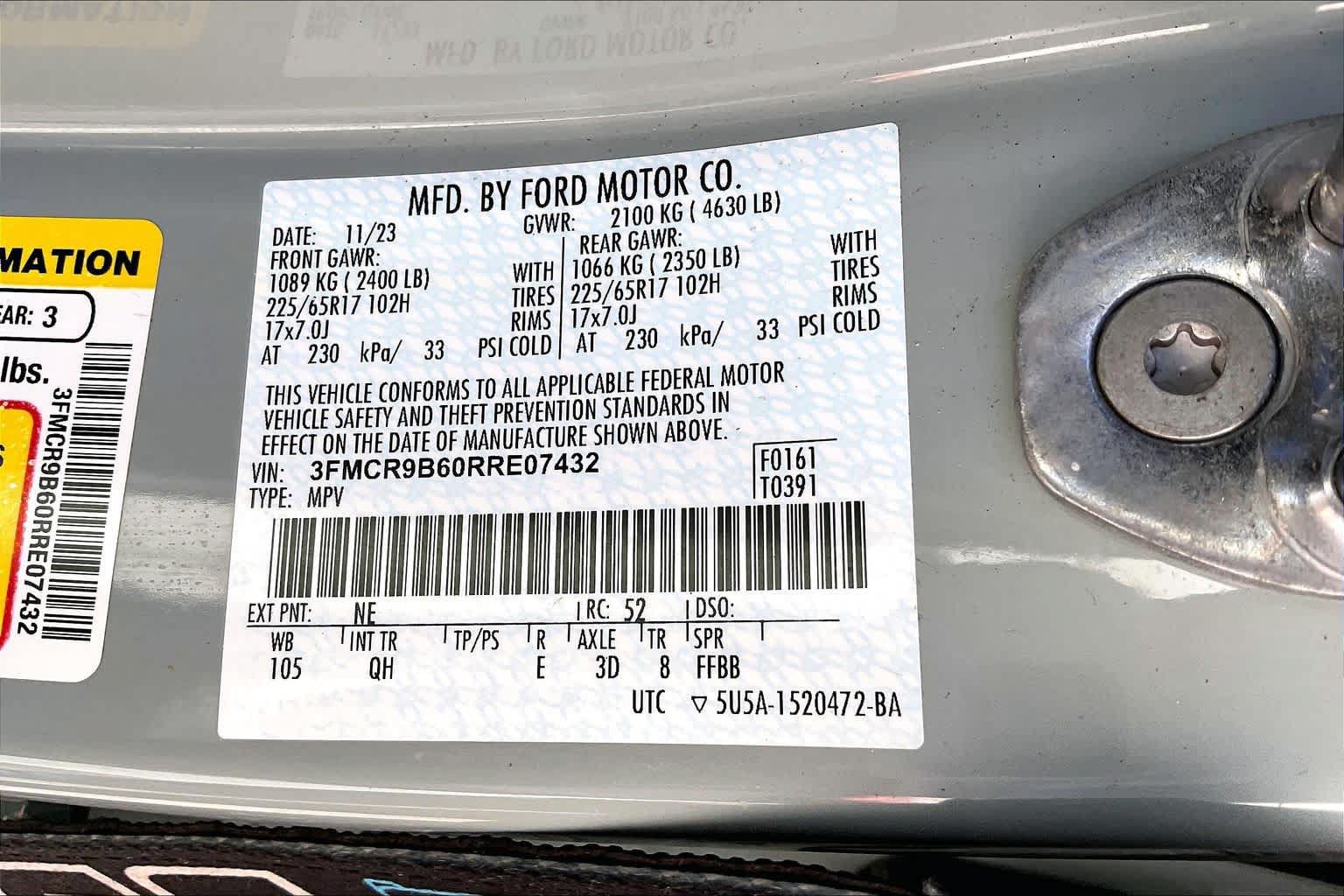 Used 2024 Ford Bronco Sport Big Bend AWD/4WD image 33