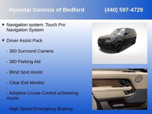 Used 2019 Land Rover Range Rover Supercharged AWD/4WD image 7