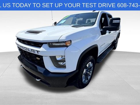 Used 2022 Chevrolet Silverado 2500 Custom w/ Custom Value Package AWD/4WD image 7