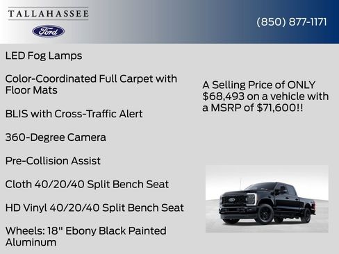 New 2025 Ford F250 XL w/ STX Appearance Package image 13