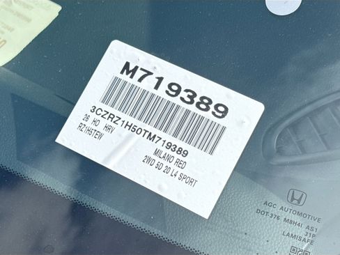 Certified 2026 Honda HR-V Sport image 24