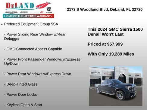 Used 2024 GMC Sierra 1500 Denali w/ Technology Package image 6