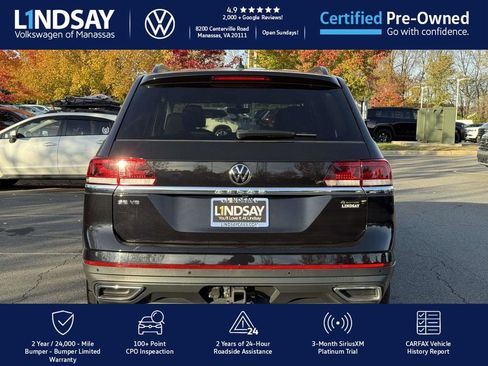 Certified 2023 Volkswagen Atlas SE w/ Panoramic Sunroof Package image 4