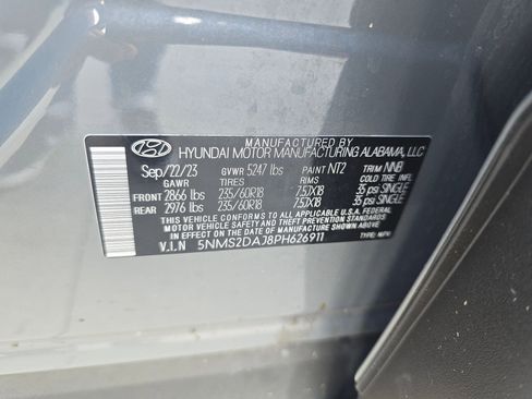 Certified 2023 Hyundai Santa Fe SEL image 18