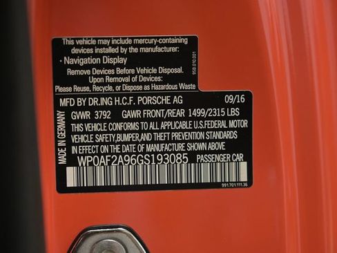 Used 2016 Porsche 911 GT3 RS RWD image 54