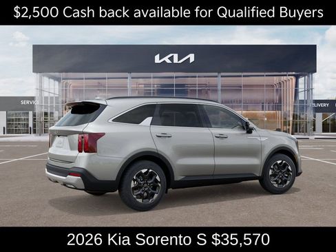 New 2026 Kia Sorento S w/ S Panoramic Sunroof Package image 8