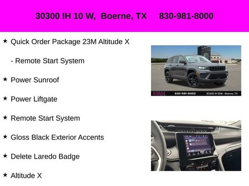 Used 2023 Jeep Grand Cherokee Altitude AWD/4WD image 30