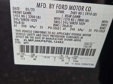 Used 2023 Lincoln Nautilus Reserve w/ Equipment Group 201A AWD/4WD image 9