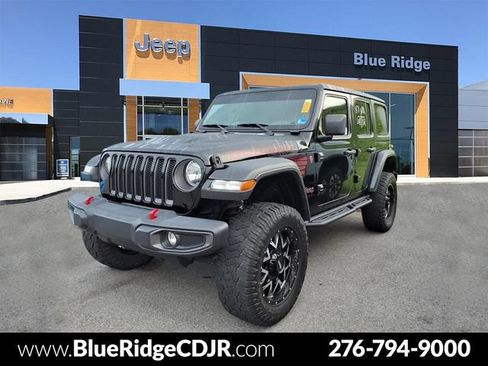 Used 2021 Jeep Wrangler Unlimited Rubicon w/ Cold Weather Group AWD/4WD image 1