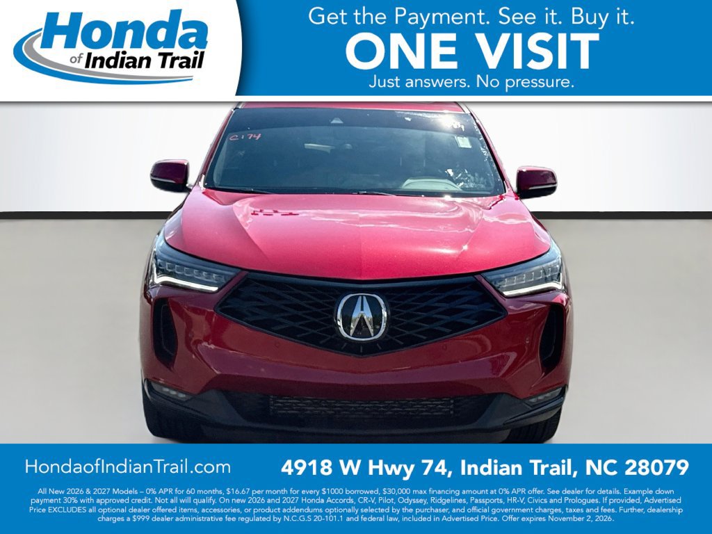Used 2025 Acura RDX w/ Advance Package AWD/4WD image 2