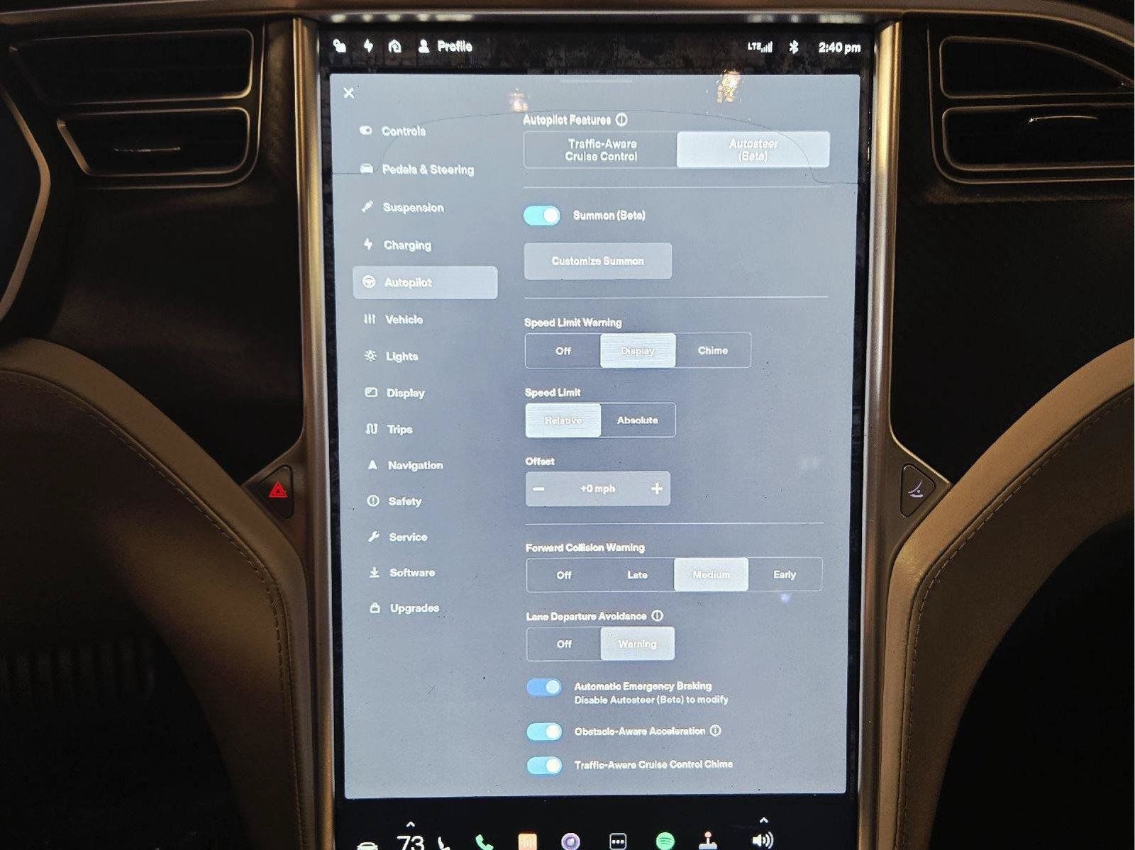 Used 2015 Tesla Model S P85D AWD/4WD image 38