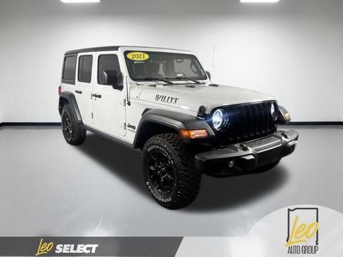 Used 2021 Jeep Wrangler Unlimited Sport AWD/4WD image 4