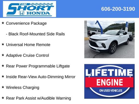 Used 2023 Chevrolet Blazer LT w/ Convenience Package FWD image 13