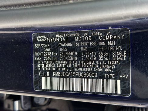 Used 2023 Hyundai Tucson Limited AWD/4WD image 25