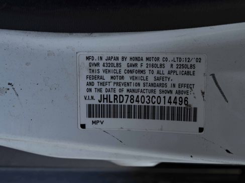 Used 2003 Honda CR-V LX image 42