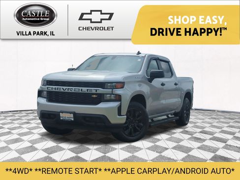 Used 2019 Chevrolet Silverado 1500 Custom w/ Custom Value Package AWD/4WD image 1