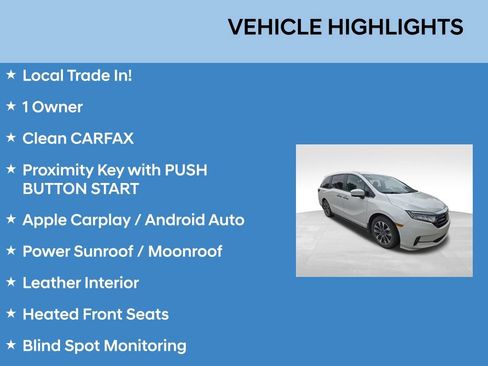 Used 2023 Honda Odyssey EX-L image 2