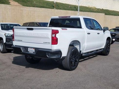 Certified 2024 Chevrolet Silverado 1500 Custom Trail Boss w/ Turbomax Blackout Package AWD/4WD image 12