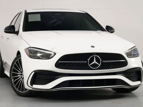 Used 2022 Mercedes-Benz C 300 Sedan w/ AMG Line w/ Night Package image 2