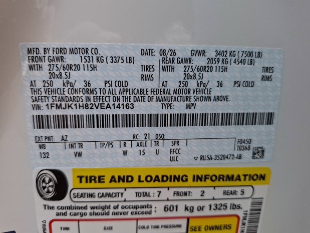 New 2027 Ford Expedition Max Active RWD image 42