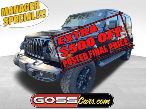 Certified 2021 Jeep Wrangler Unlimited Sport image 1