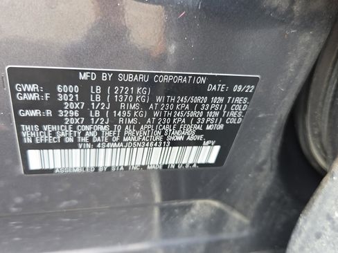 Used 2022 Subaru Ascent Onyx Edition image 27