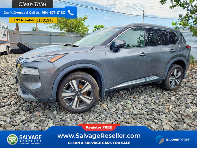 Used 2021 Nissan Rogue SL AWD/4WD image 1