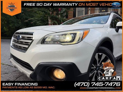 Used 2017 Subaru Outback 2.5i Limited AWD/4WD image 3