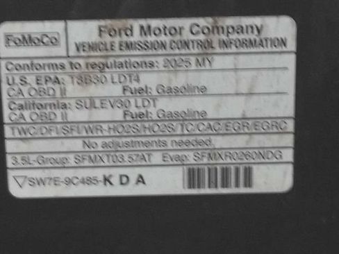 Used 2025 Ford F150 XLT w/ Equipment Group 301A Standard AWD/4WD image 3