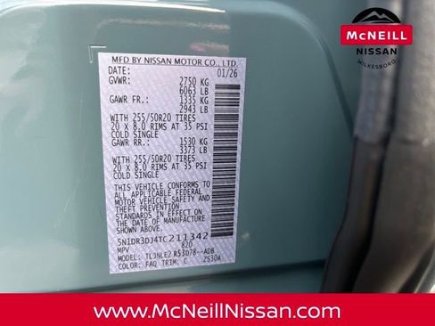 New 2026 Nissan Pathfinder Platinum image 31