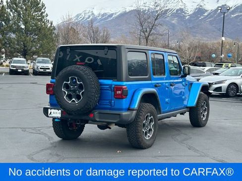 Used 2023 Jeep Wrangler Unlimited Rubicon 4xe w/ Cold Weather Group AWD/4WD image 3