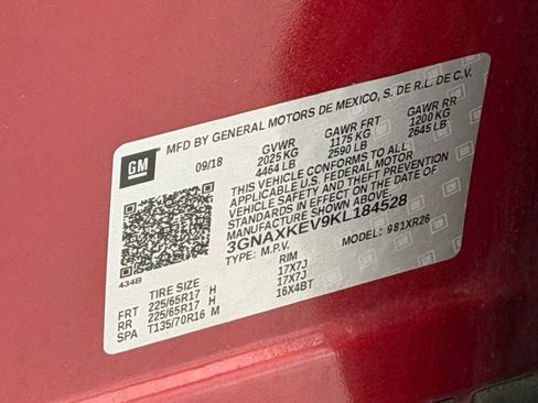 Used 2019 Chevrolet Equinox LT image 30