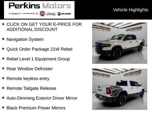 Used 2025 RAM 1500 Rebel w/ Rebel Level 1 Equipment Group AWD/4WD image 7