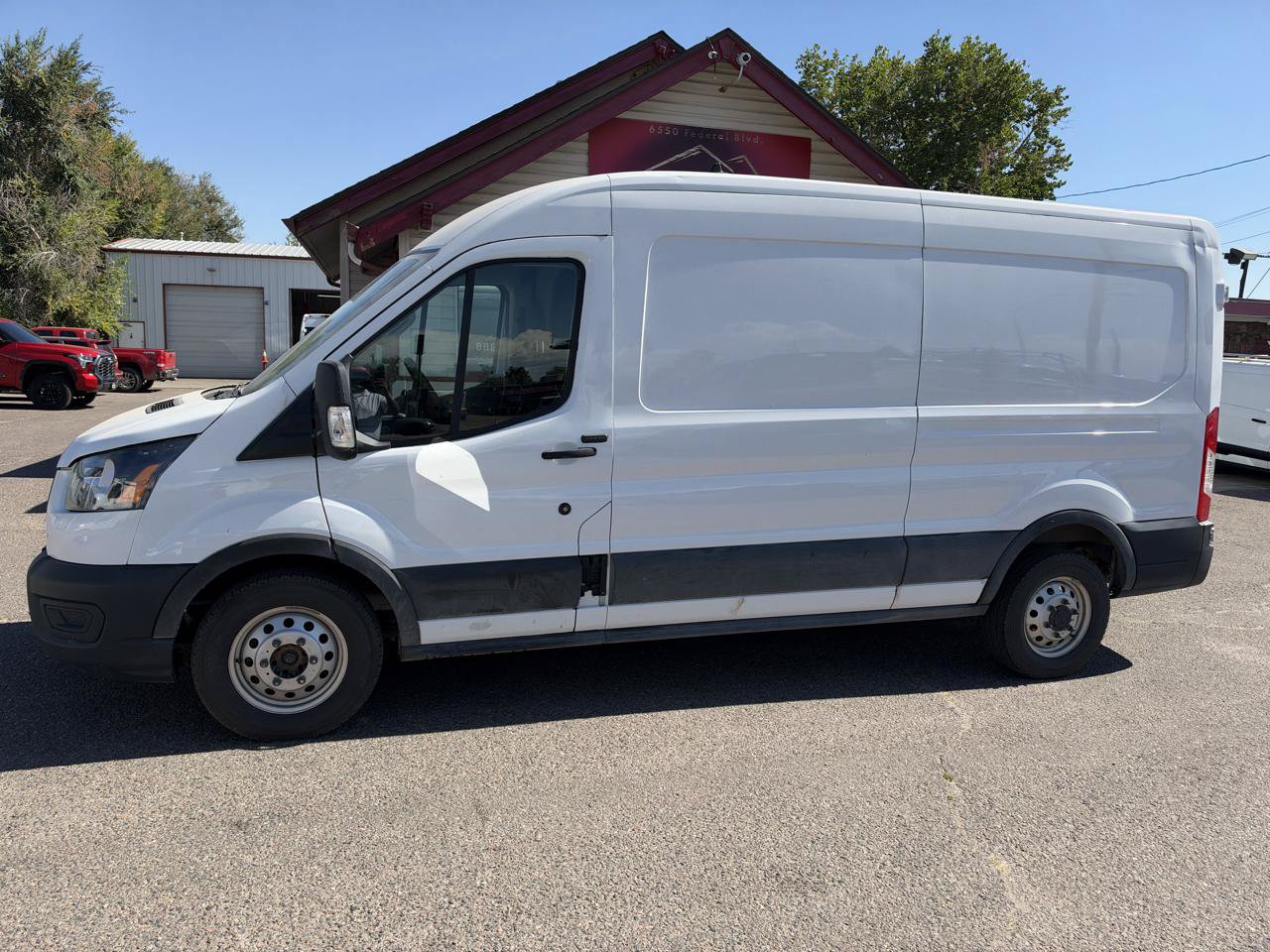 Used 2022 Ford Transit 250 Medium Roof AWD w/ Interior Upgrade Package image 2