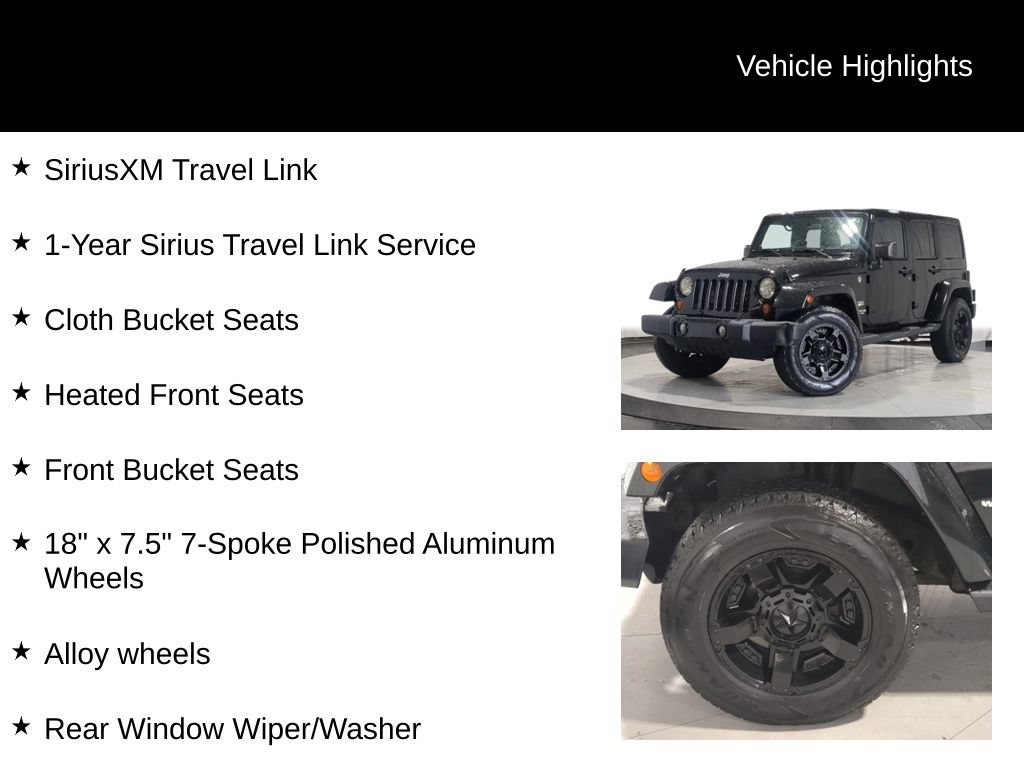 Used 2012 Jeep Wrangler Unlimited Sahara AWD/4WD image 19